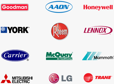 list of HVAC brands we service